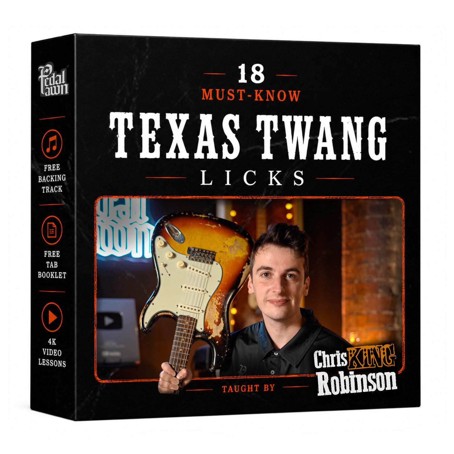 18 MUST-KNOW TEXAS TWANG LICKS (GUITAR COURSE)