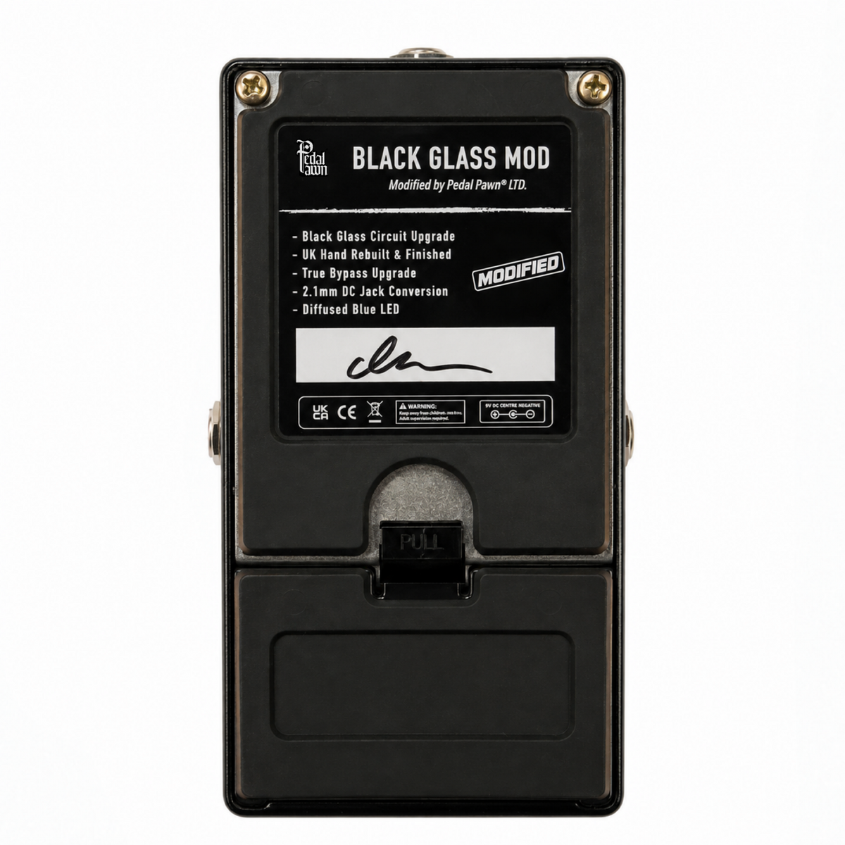 (PRE-ORDER) BLACK GLASS MOD™ – IBANEZ TS808 MODIFICATION