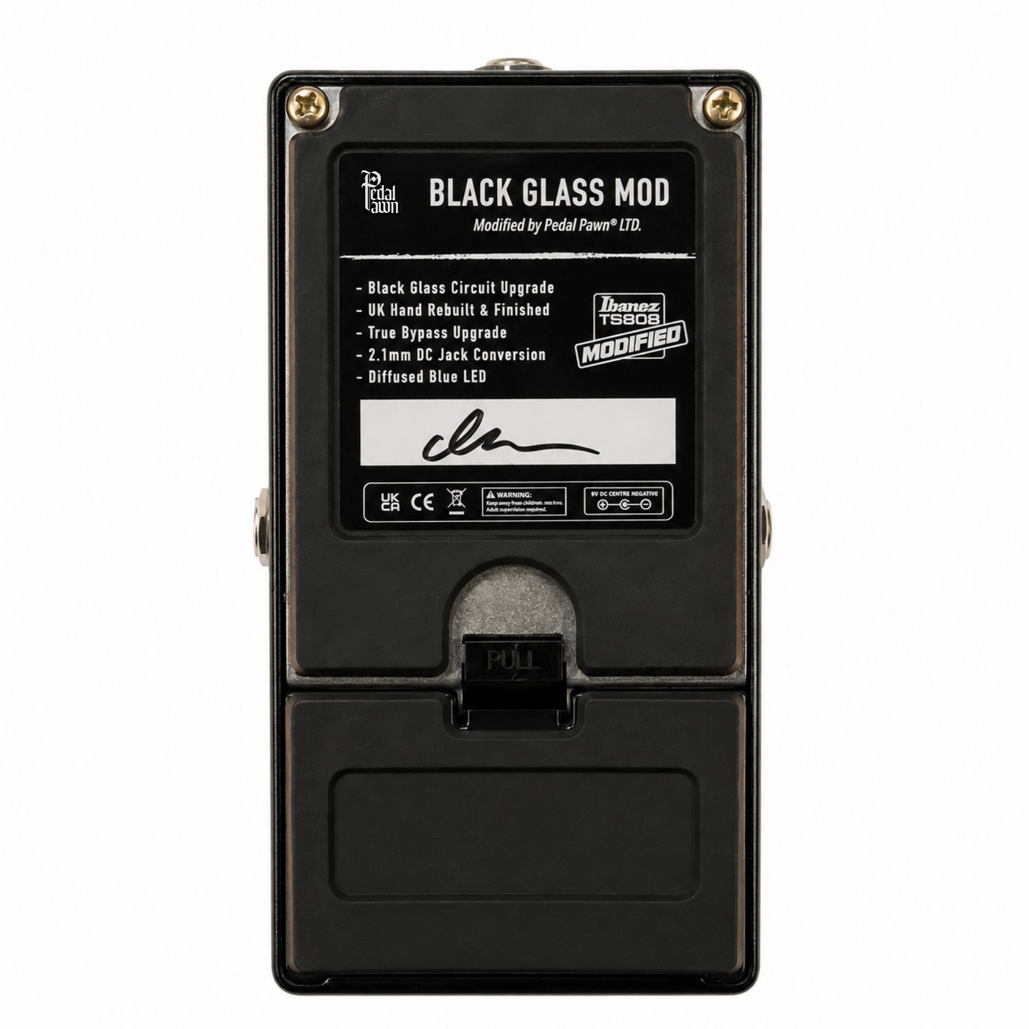 (PRE-ORDER) BLACK GLASS MOD™ – IBANEZ TS808 MODIFICATION